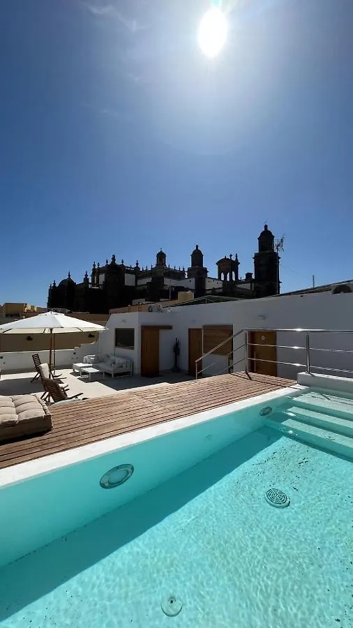 C-10 Vegueta Apartment - Private Rooftop Pool Las Palmas de Gran Canaria